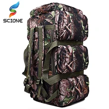 2018 New High Quality 90L large capacity military travel bags oxford/canvas backpack camouflage duffel bag waterproof backpack