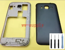 For Samsung Galaxy Core Prime G360 SM-G360F Full Housing Front Frame Chassis+Back Battery Cover Case Free Shipping