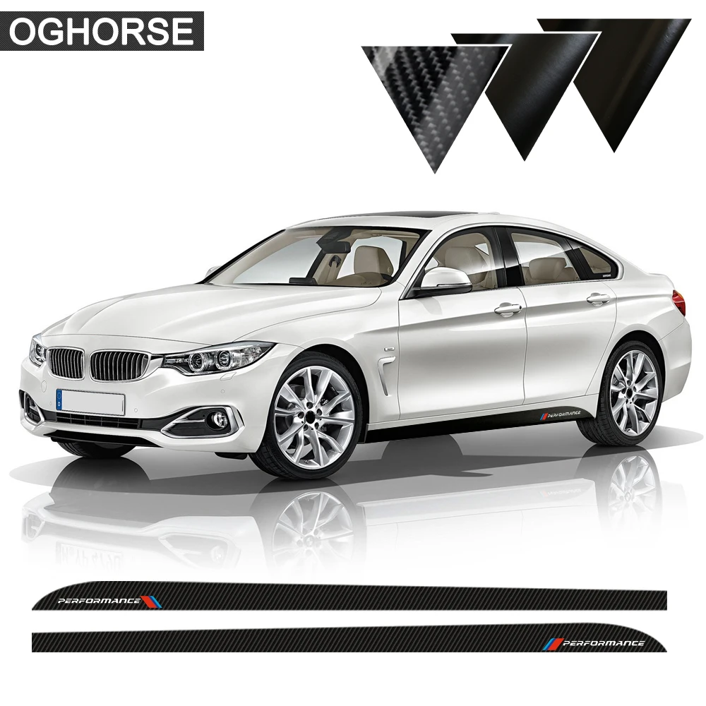 2 шт. декоративные боковые полоски для BMW 4 серии F32 F33 F34 F36 420i 428i 435i|m performance|for bmwsticker