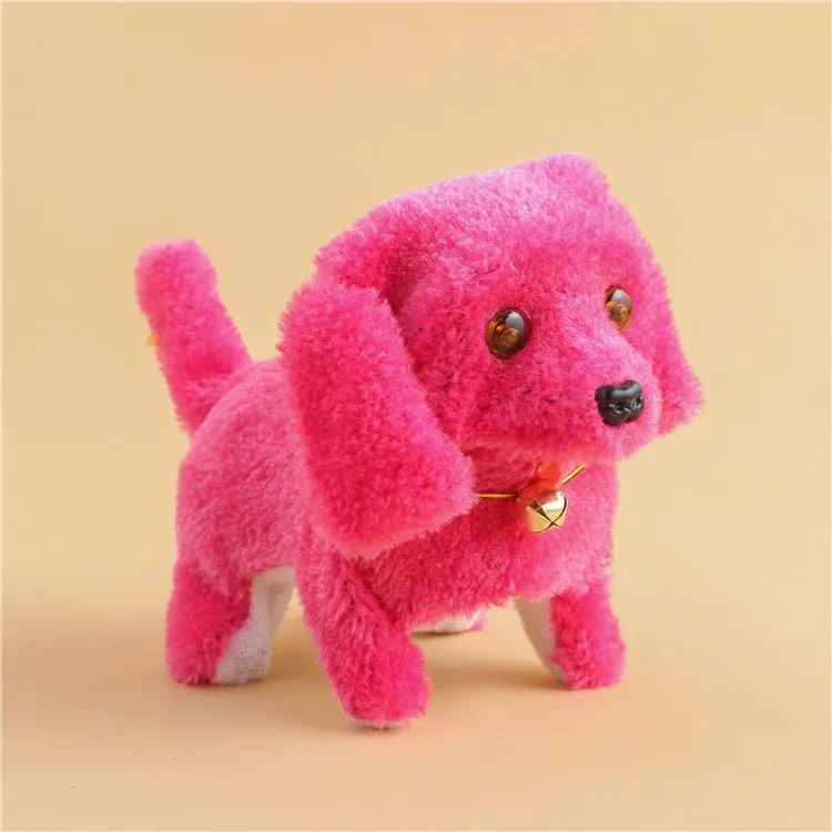1 шт. электрические Мягкие плюшевые игрушки ходячие светящиеся лающие собаки интересные подделки движущиеся успокаивающий детский игрушки для детей - Цвет: Model 5