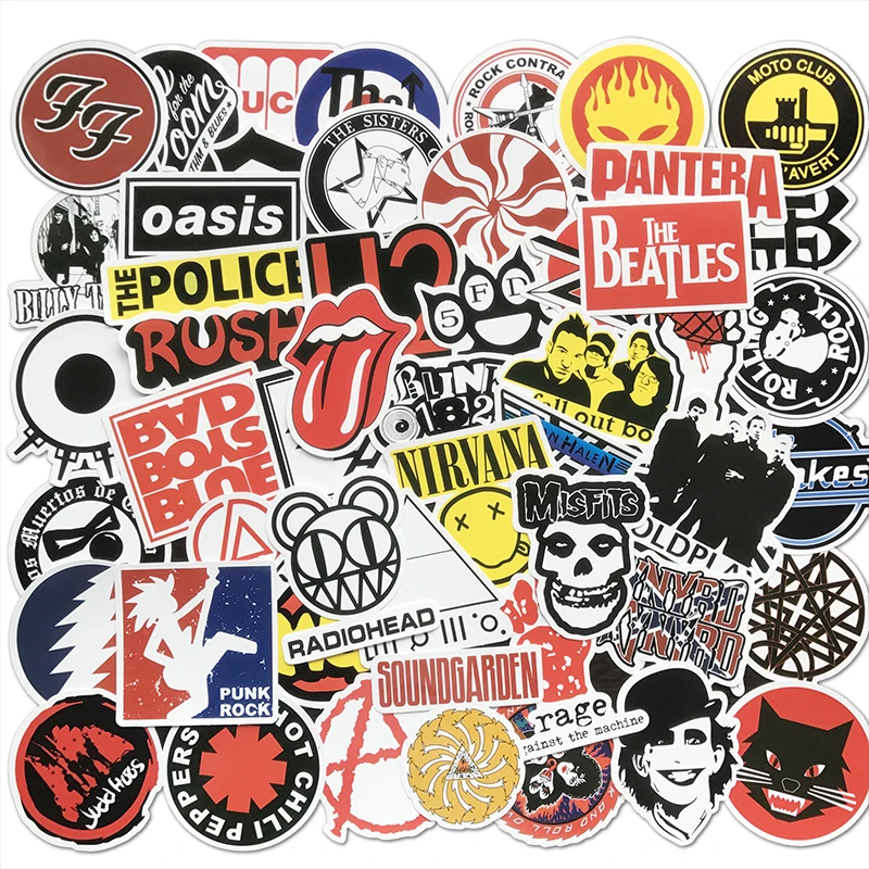 rock band music Stickers