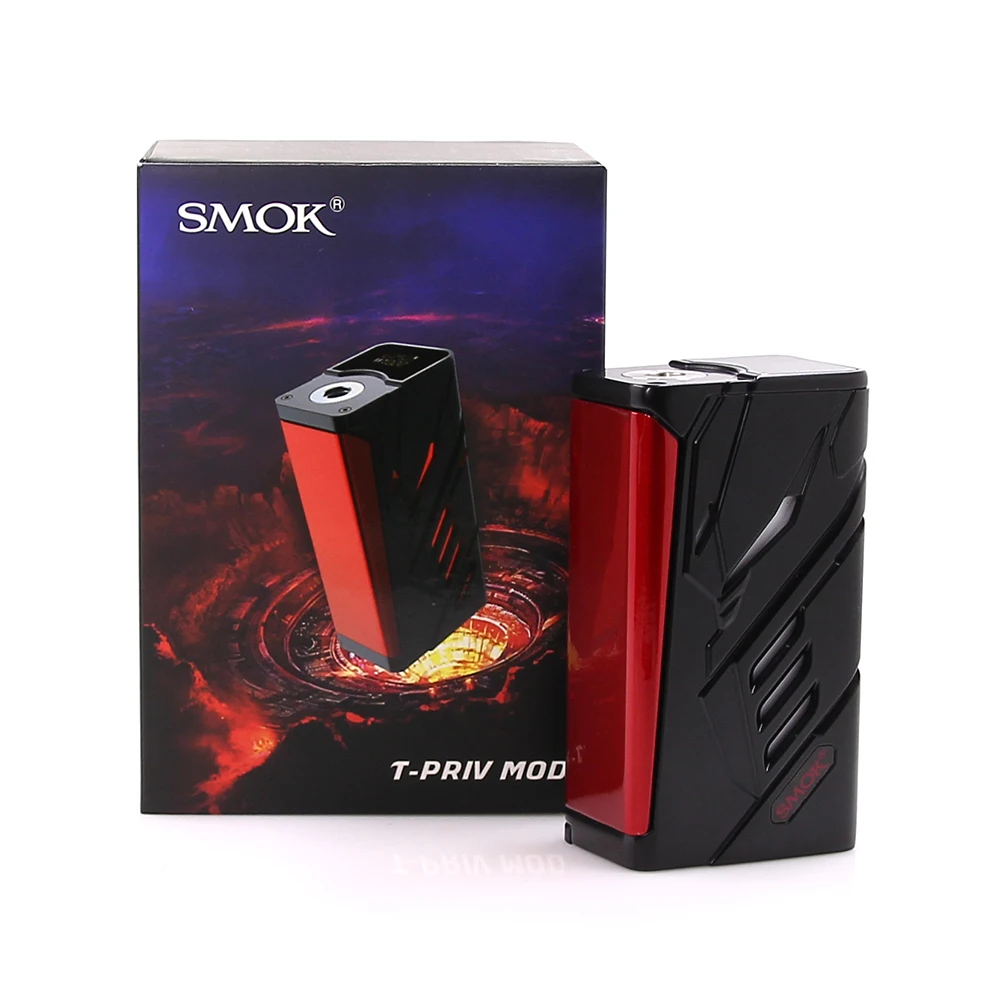 100% Оригинальный SMOK T приватный режим 220 Вт Двойной 18650 Батарейный мод для