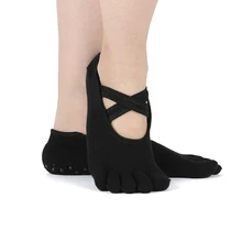 Силиконовые Нескользящие «Five Finger», с низким вырезом на спине, носки для Для Женщин Йога балетом и танцами, для девочек 5 носков хлопковые носки женские Фитнес Профессиональный Socken