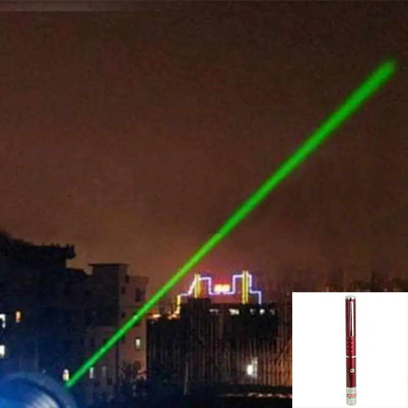 Portable lazer 5MW 532nm Red Laser Pen 1pc Strong Visible Light Beam
