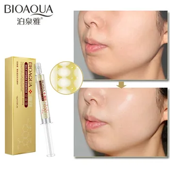 

1PCS Bioaqua Silk Protein Serum Hyaluronic Acid Essence Skin Care Beauty product Anti Wrinkle Moisturizing Whitening cream
