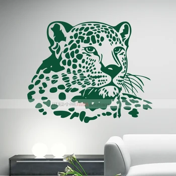 

Vinyl Wall Stickers Cheetah Leopard 3D Removable Wall Decals Home Decor Stickers Free Shipping