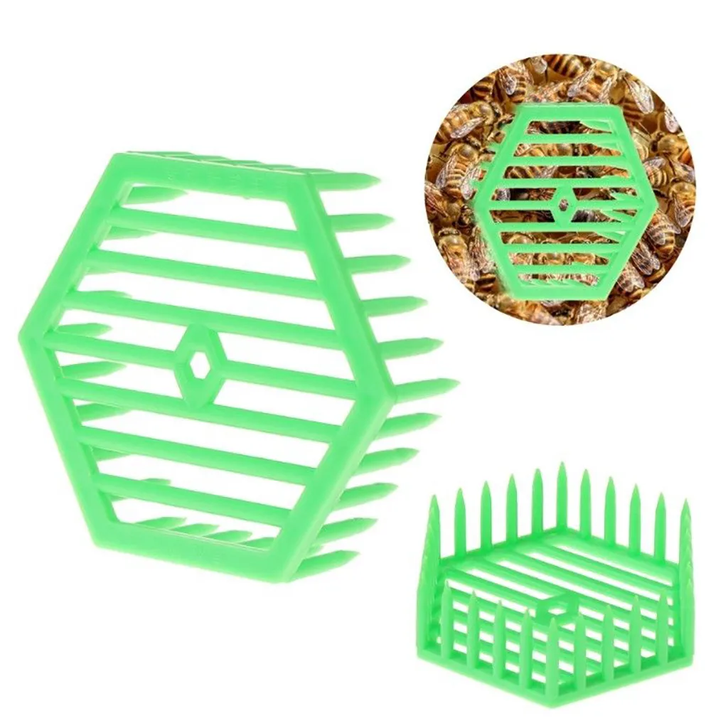 20 шт клетка для пчел Защитная крышка клетки оборудование для пчеловодства пластиковый заключенный