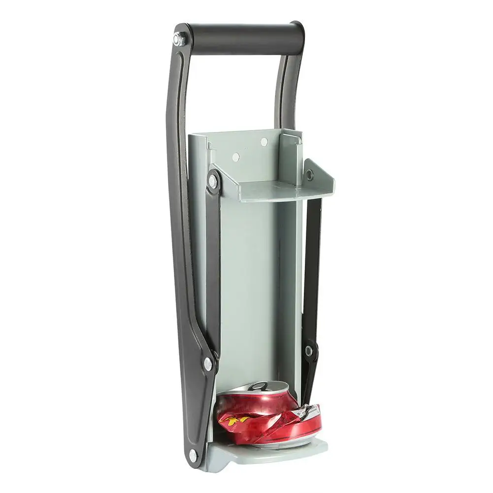 

None 500ML Large Beer Tin Can Crusher Wall Mounted Recycling Tool Bottle Opener