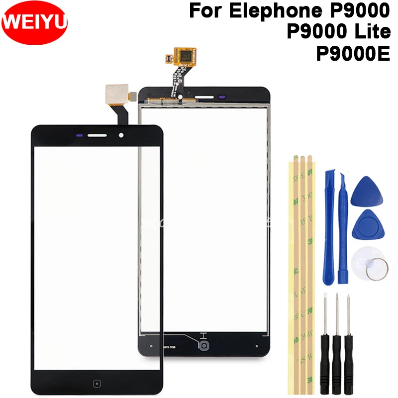 Для Elephone P9000 сенсорный экран дигитайзер для Lite сенсорная панель P9000E запасные