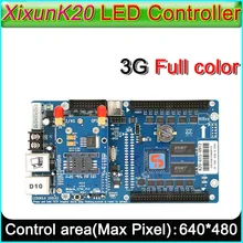 3g сообщений асинхронный отправки карты, Xixun K20 Беспроводной 3g модуль Асинхронный полный Цвет Led Displaly Управление карты