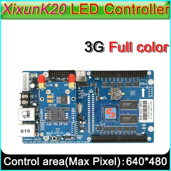 

3G Communications Asynchronous Sending card, Xixun K20 Wireless 3G Module Asynchronous Full Color Led Displaly Control Card