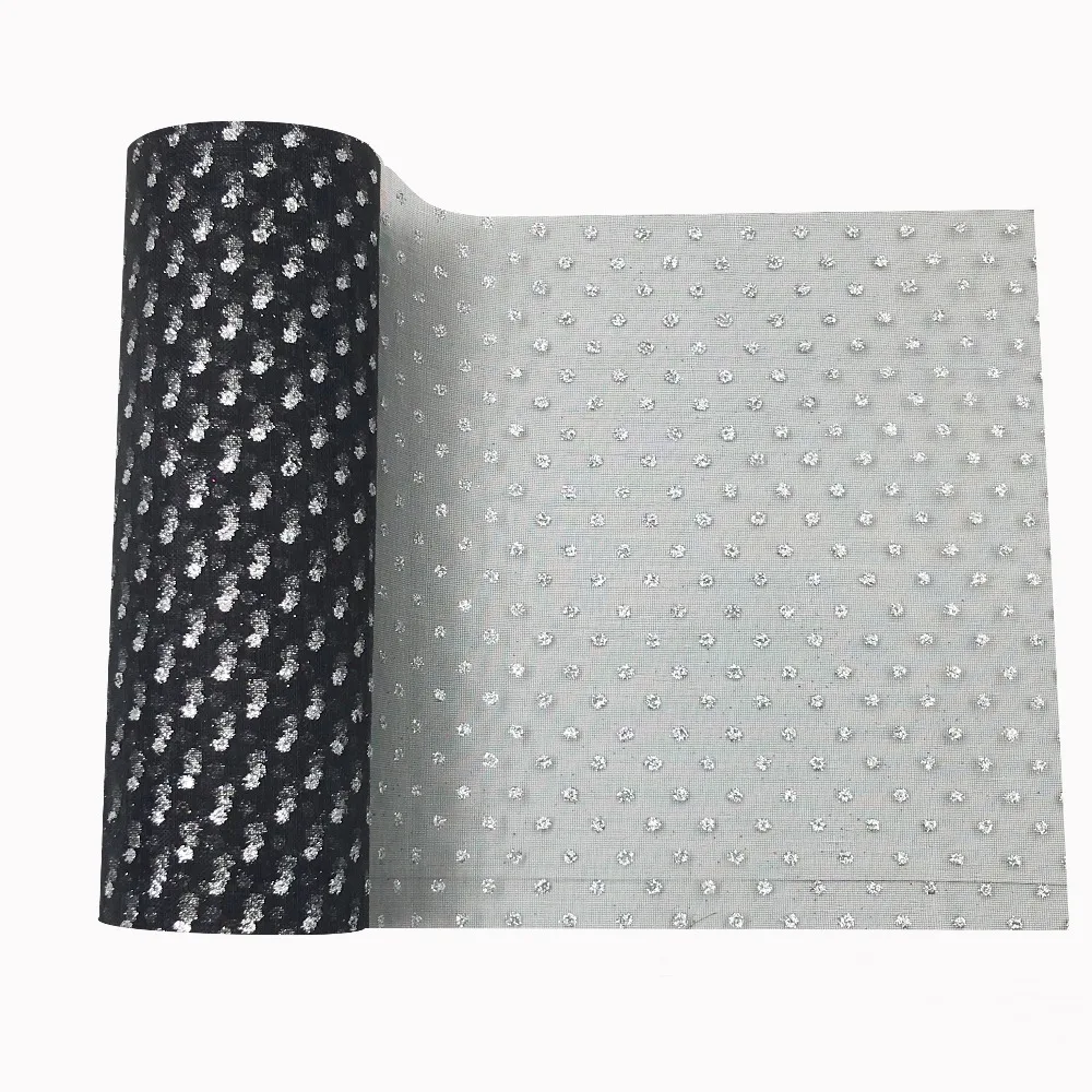 

David accessories 150mm glitter dots mesh tulle Gauze roll,Wedding Decoration Organza DIY Crafts Birthday Party,6Yc3077