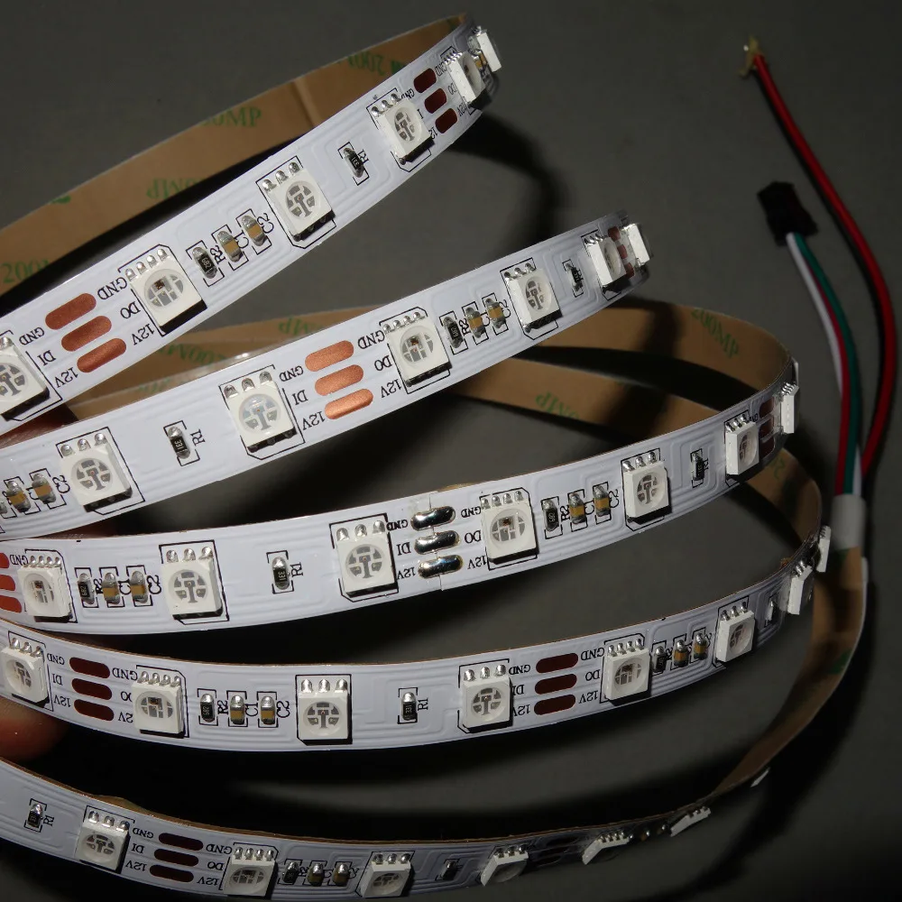 5 м DC12V SK6812-RGB 300 светодиодный s (20 пикселей/м светодиодная цифровая лента Не