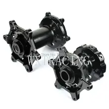 17” Front and Rear Wheel Rim Hub Supermoto For KTM EXC SX SXF 125 250 2003 2004 2005 2006 2007 2008 2009 2010 2011 Black
