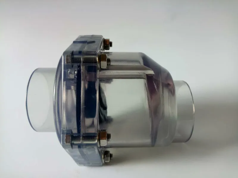 anti return valve, kitchen drain valve, clear check valve, valve for