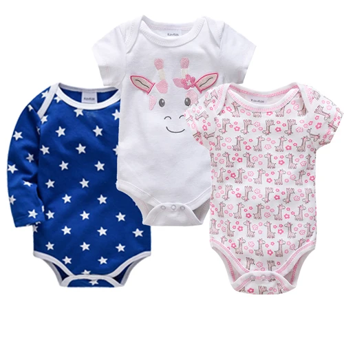 Kavkas/ г.; одежда для малышей; хлопковая одежда с круглым вырезом для новорожденных мальчиков; Осенние Комбинезоны Bebes - Цвет: 20822179