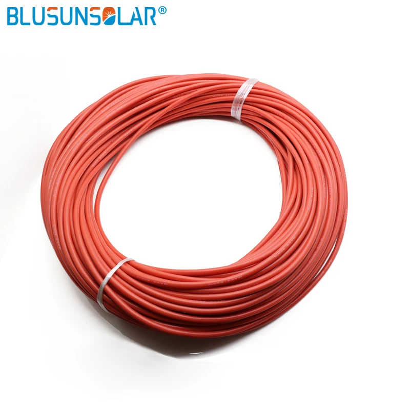 250 метров 10 Калибр(AWG) супер мягкая и гибкая силиконовая резина провод кабель черный или красный