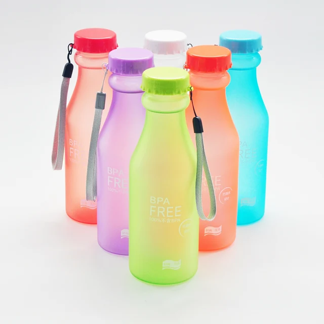 Buy 550ml Portable Plastic Water Bottle Bpa Free