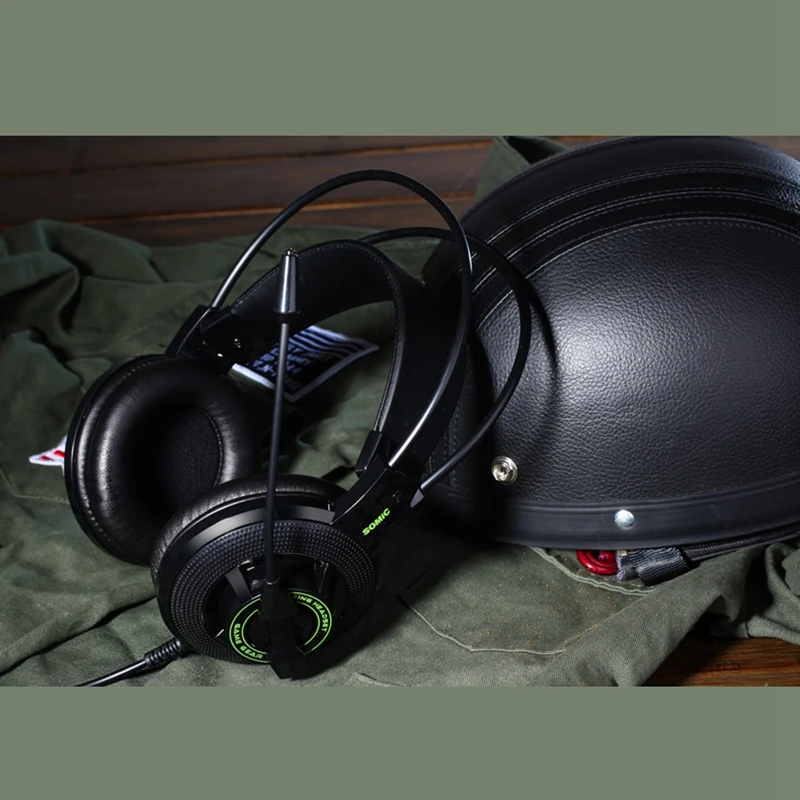 MOOL SOMiC G925 оригинальные Игровые наушники Накладные наушники с микрофоном головная повязка бас стерео звук для ноутбука компьютера ПК игры(Bla