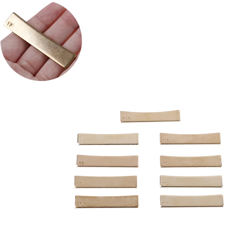 

Durable Brass Guitar Bass Radius Fingerboard Fret Press Caul Insert for Guitarist Luthier Tools Guitar Maintenance Kit 1pc