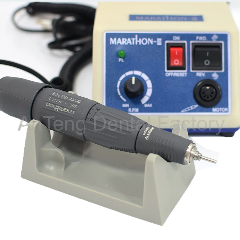 Высокое качество стоматологическое оборудование Marathon N3 микро-мотор для Полировка Блок машина с H37L1 наконечник 110 V/220 V