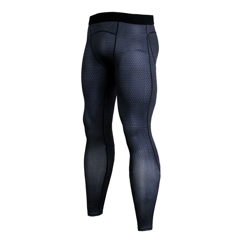 

2018 new Men's Compression Pants Sport Tights Jogging Running Pants Men Bodybuilding Skinny Leggings Sport Fitness Pants