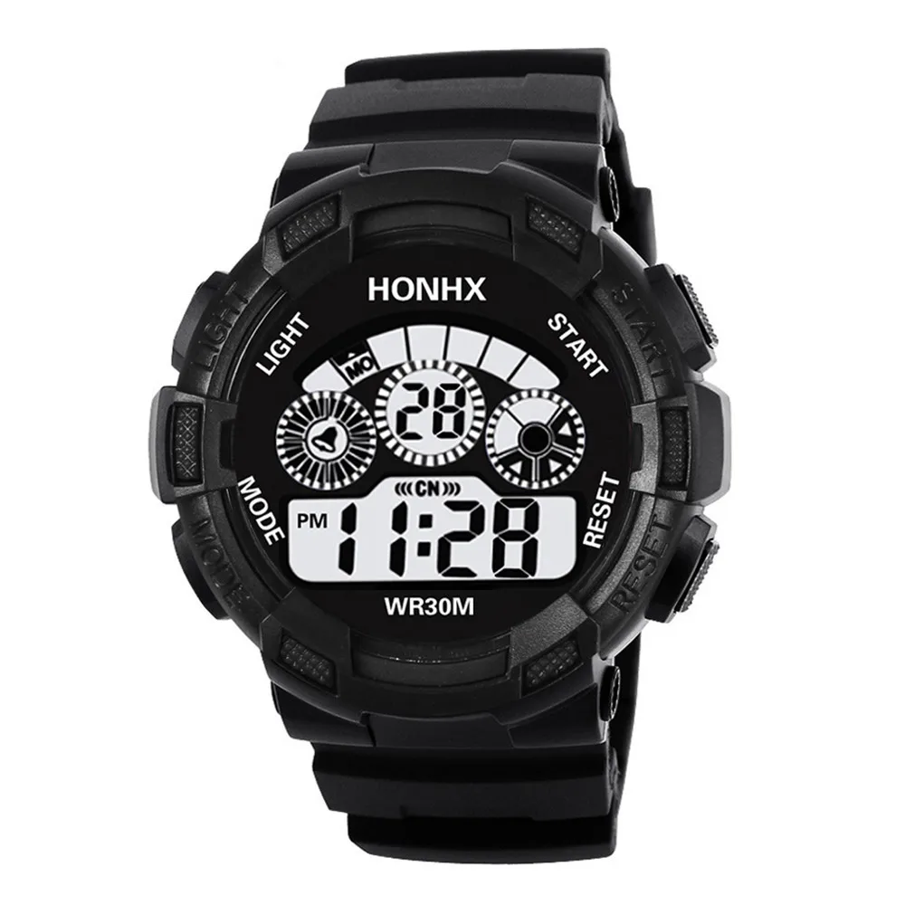 

2018 Fashion Mens Digital LED Men Watches Brand Luxury Analog Quartz Alarm Date Sports Wrist Watch Relogio Masculino Saat Gift
