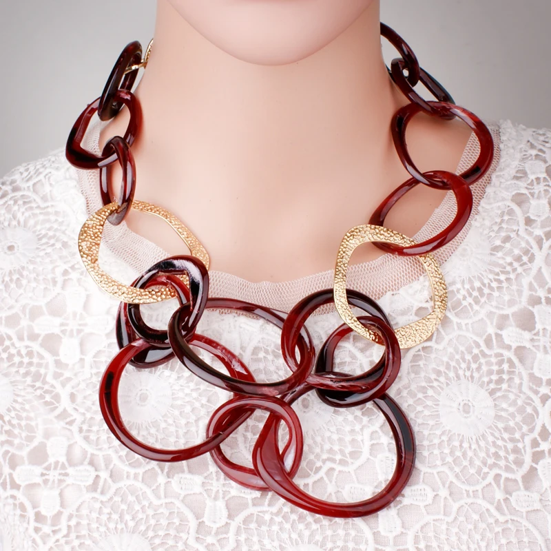 MOON GIRL, дизайн, 2 цвета, полимерная цепочка, колье, Макси ожерелье, очаровательные ювелирные изделия, длинное ожерелье для женщин