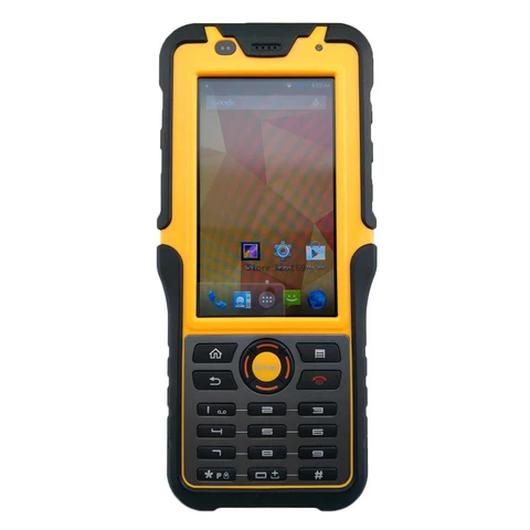 2017 Rugged Waterproof Big Phone Handheld Terminal Barcode Scanner Android Bluethooth PDA NFC Laser Reader Data Collector
