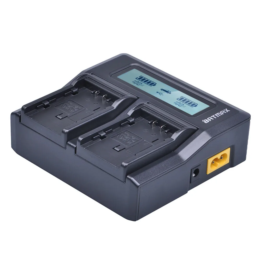 Duplo para Panasonic Ultra Rápida Carregador Vw-vbg260 Vw-vbg6 Vw-vbd070 Vw-vbd140 Vw-vbd210 Du07 Du14 Du21 Cam Baterias Lcd Vw-vbg130 - Image 2