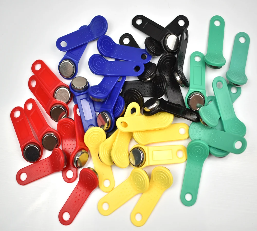 

10pcs/lot rewritable RFID Touch Memory key RW1990 iButton for copy card Sauna dallas keys cards