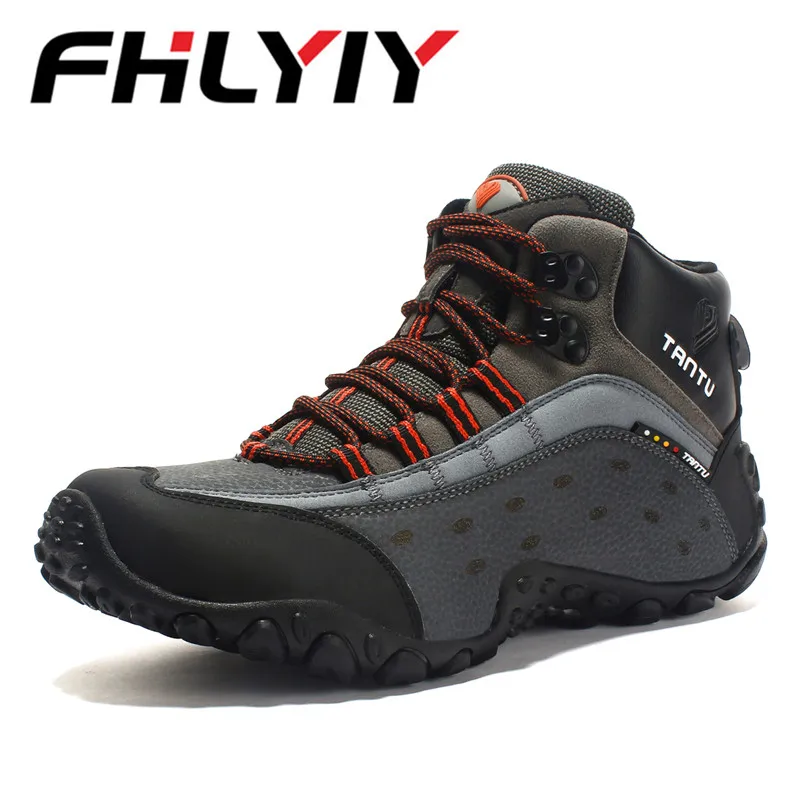 

Plus Size 46 Men Boots Winter Mens Shoes Big Size Anti Skidding Winter Shoes Men Waterproof Genuine Leather Shoes Botas Hombr