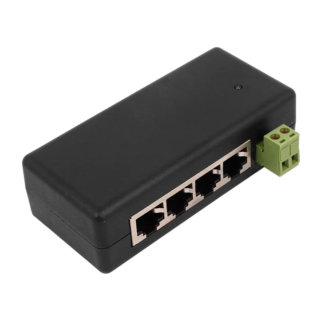 

UXCELL 4 Lan Poe Ports Module Injector Power Over Ethernet Power Supply For Ip Camera