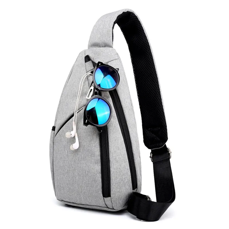 

2018 Summer New European And American Style Casual Business Wear Large Capacity Chest Bag Oxford Cloth Men's Chest Bag