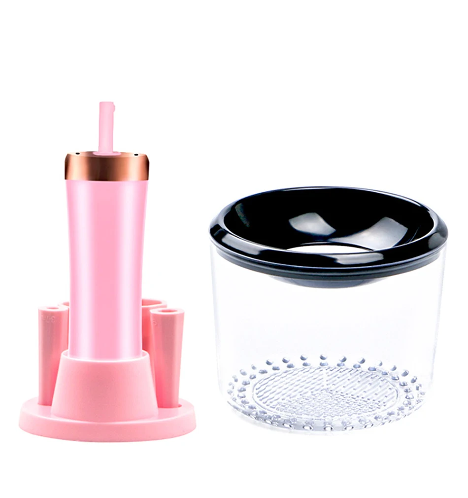 USB электрическая губка для удаления макияжа со стерилизатором лампа силиконовая макияж щётки промывка моющее средство и набор фенов инструменты для очистки