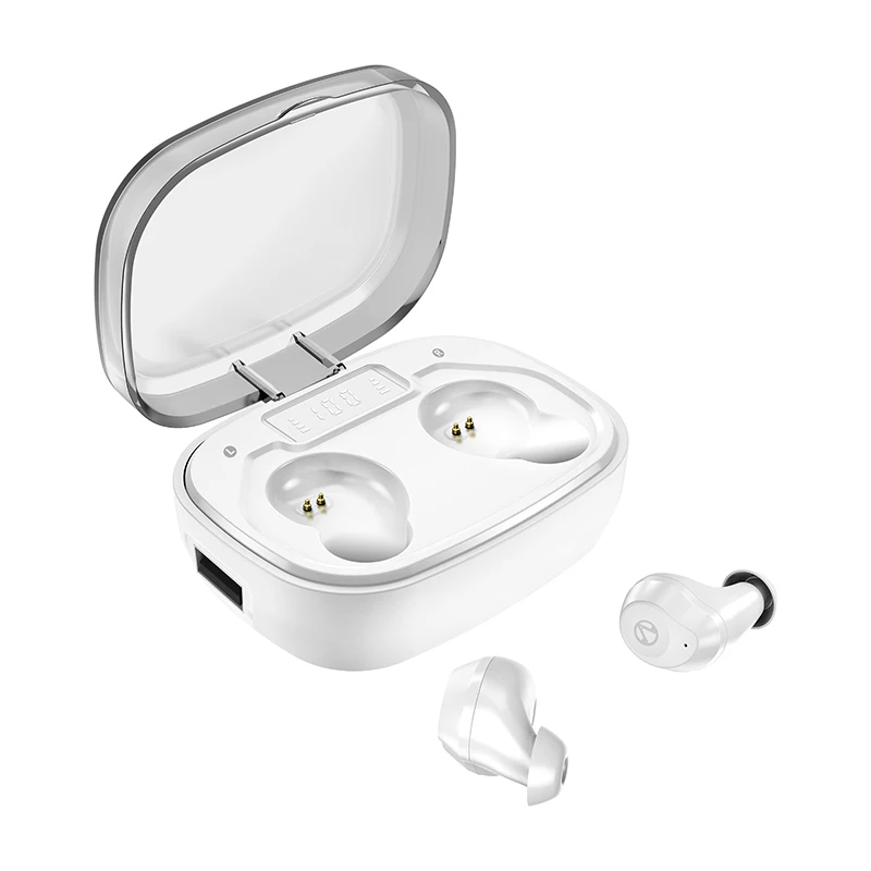 

Digital LED Display Waterproof Bluetooth Earphone IPX7 Wireless Headphone Touch Control Dual Microphone Sport Music Earbuds