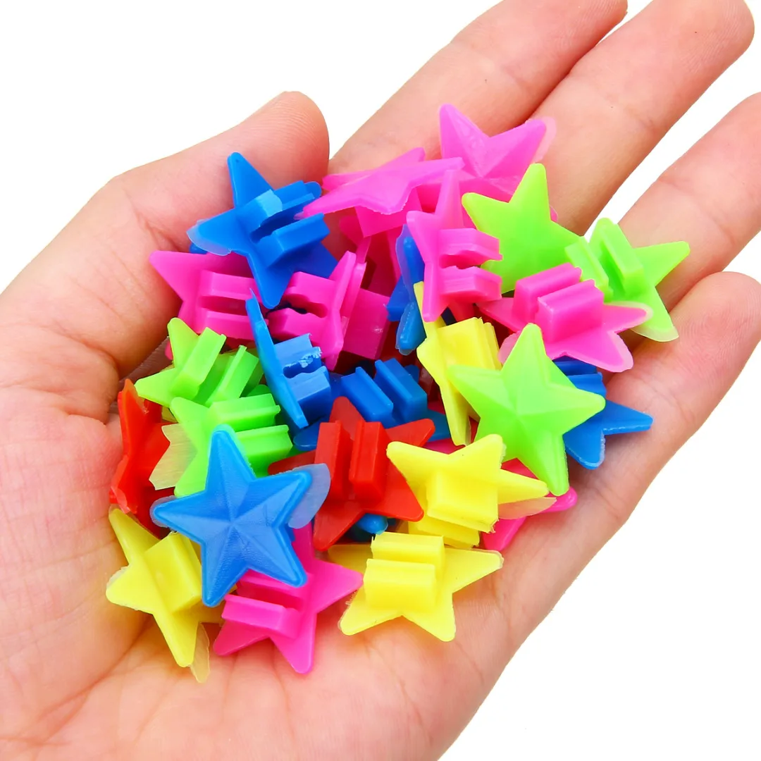 New Arrival Bicycle Spoke Beads Bicycle Wheel Plastic Multi Colored Spoke Beads Children Kids Clip Decoration Bicycle Parts