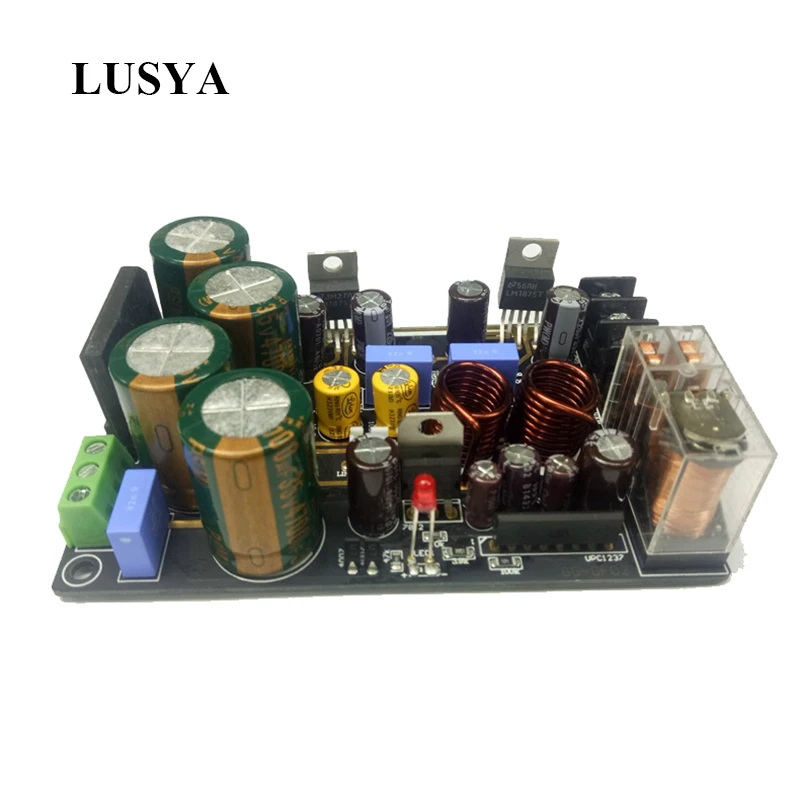 Lusya LM1875 двойная панель канального усилителя 36 W + 36 W streo HIFI усилитель мощности без радиатора 12-22 V 2A T0308