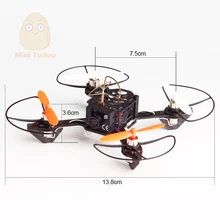 Minitudou New Drone With Camera HD Tiny100 Micro FPV Racing Drone ARF Version Quadcopter With OSD 5.8G 600TVL RC Helicopter Toys