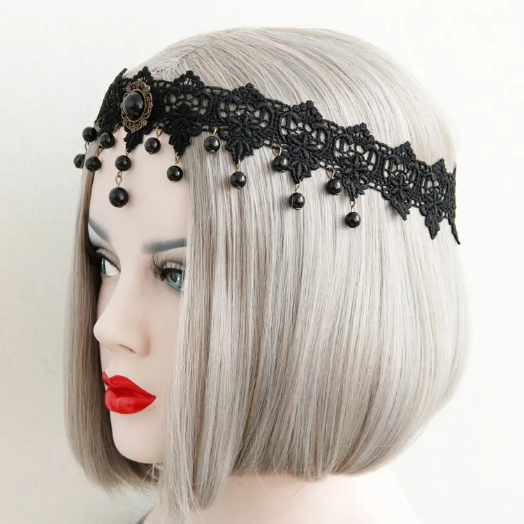 Buy Fashion Gothic Queen Adjustable Headbands Girl