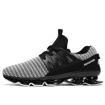 

Plus Size 39-47 Hot Sale 2018 Autumn Men Sneakers Shoes Breathable Casual Shoes Fashion Comfortable Lace up Sneakers Shoes