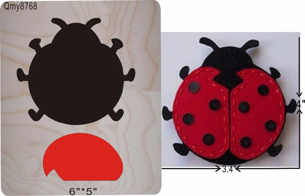 

Coccinella septempunctata Wood Mould is compatible with most leading machines Mold thickness: 15.8mm