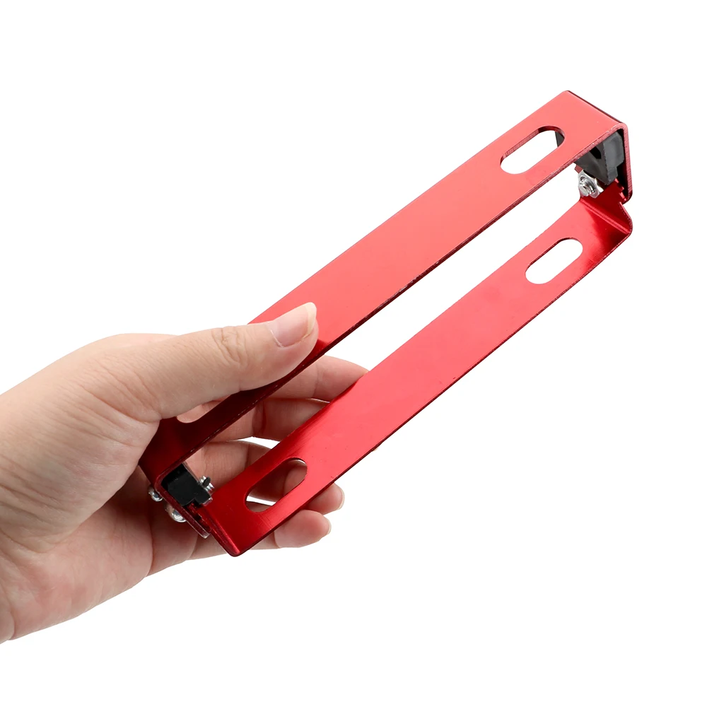 LEEPEE License Plate Bracket Universal Adjustable Motorcycle Accessories 4 Colors Motorcycle Retrofit License Plate Frame