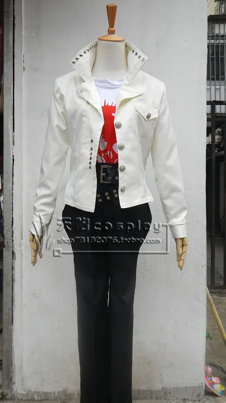 Костюм для косплея Super Dangan Ronpa 2 Kuwata Leon с поясом 11 |