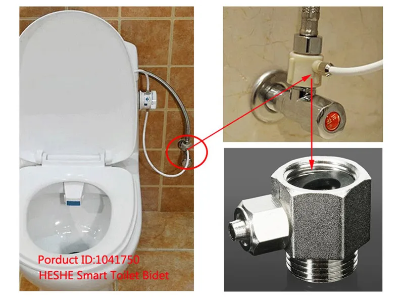 Mrosaa адаптер 1/2 дюймов PU водяной шланг t-адаптер для ванной комнаты Smart унитаз сиденье биде Промывочное устройство для азиатских и европейских стран