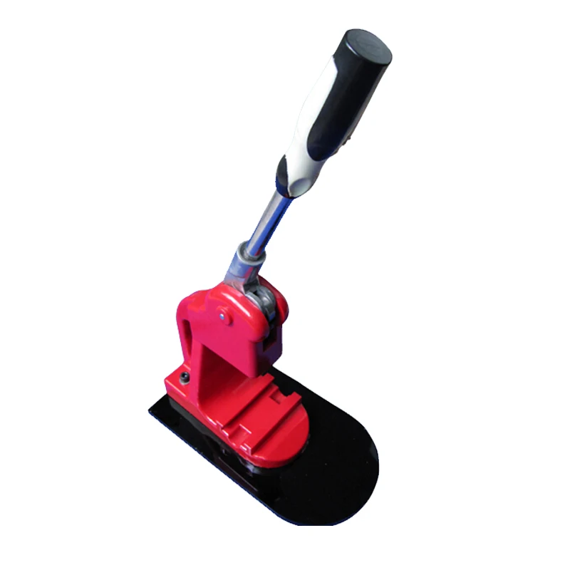 

New Manual Plastic badge making machine on high quality