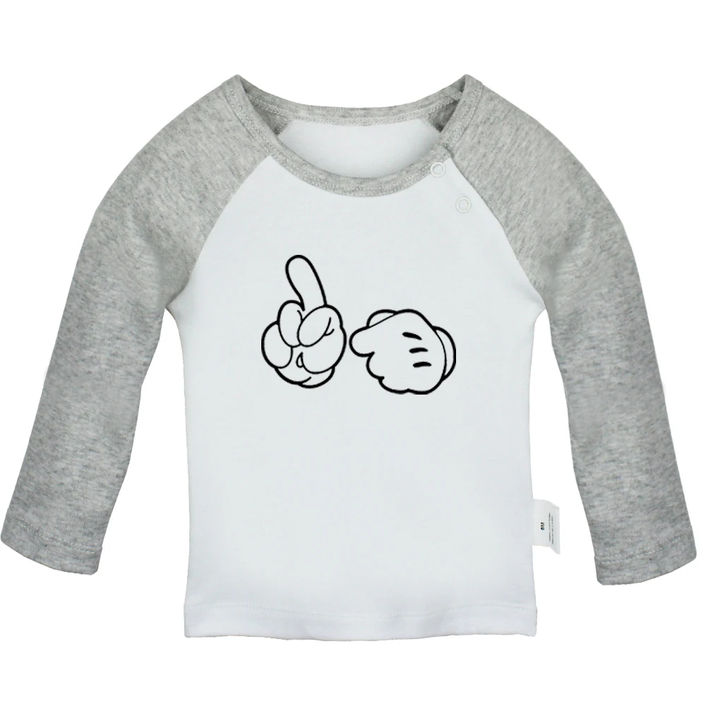 Крутые футболки для новорожденных с надписью Don't Mess Be Close Fist Mrs Mouse Kiss длинными
