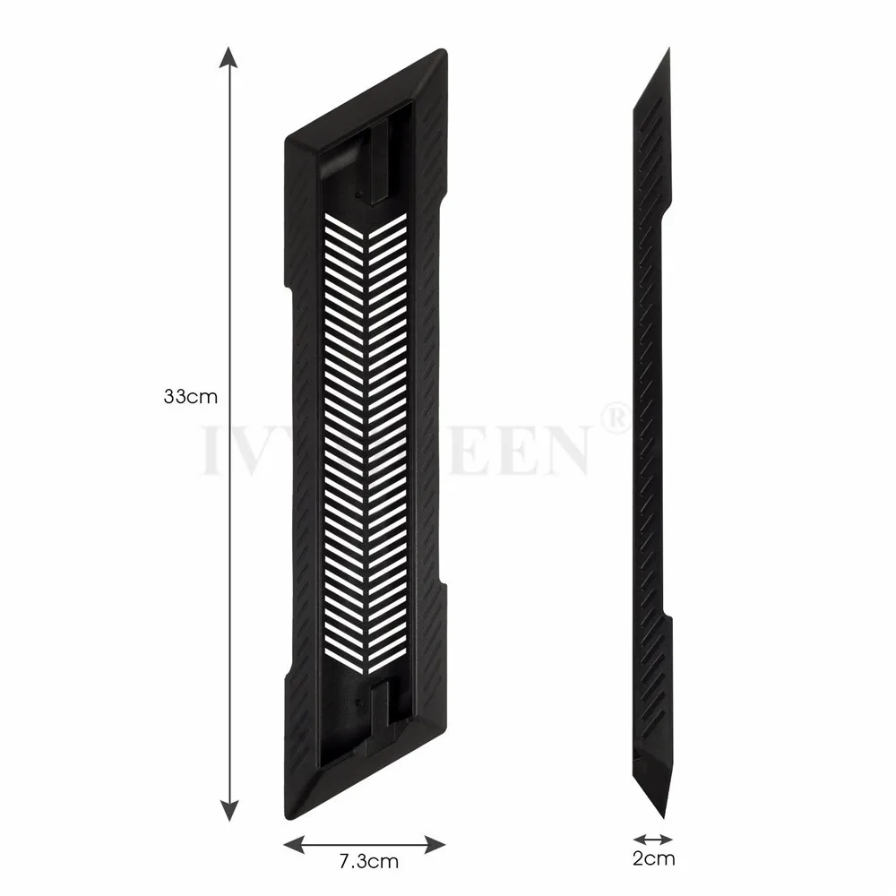 IVYUEEN анти-скольжения вертикальная стойка крепление держатель для sony Игровые приставки 4 PS4 Slim консоли протектор-черный/белый цвет