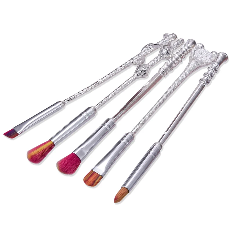 5 Pcs Harry Potter Beauty Makeup Brushes Set Foundation Concealer