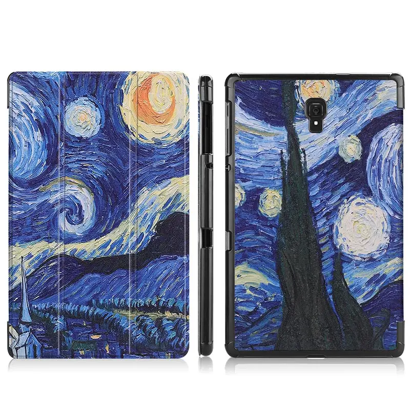 Кожаный чехол для samsung galaxy Tab 10,5 SM-T590 T595 T597 Ultra Slim Tablet чехол для samsung galaxy Tab 10,5 - Цвет: Starry sky